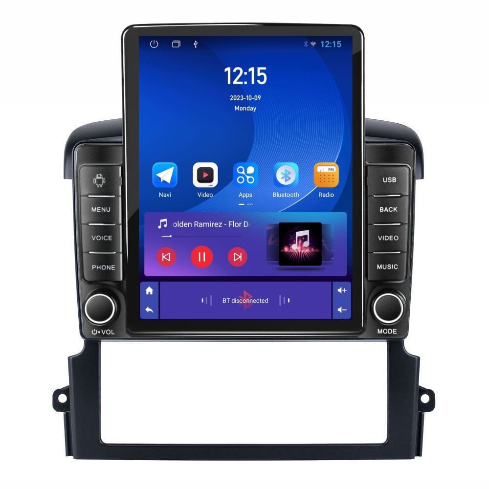 Navigatie dedicata cu Android KIA Sorento I 2006 - 2009, 1GB RAM, Radio GPS Dual Zone, Touchscreen IPS 9.7" HD tip Tesla, Internet Wi-Fi, Bluetooth, MirrorLink, USB