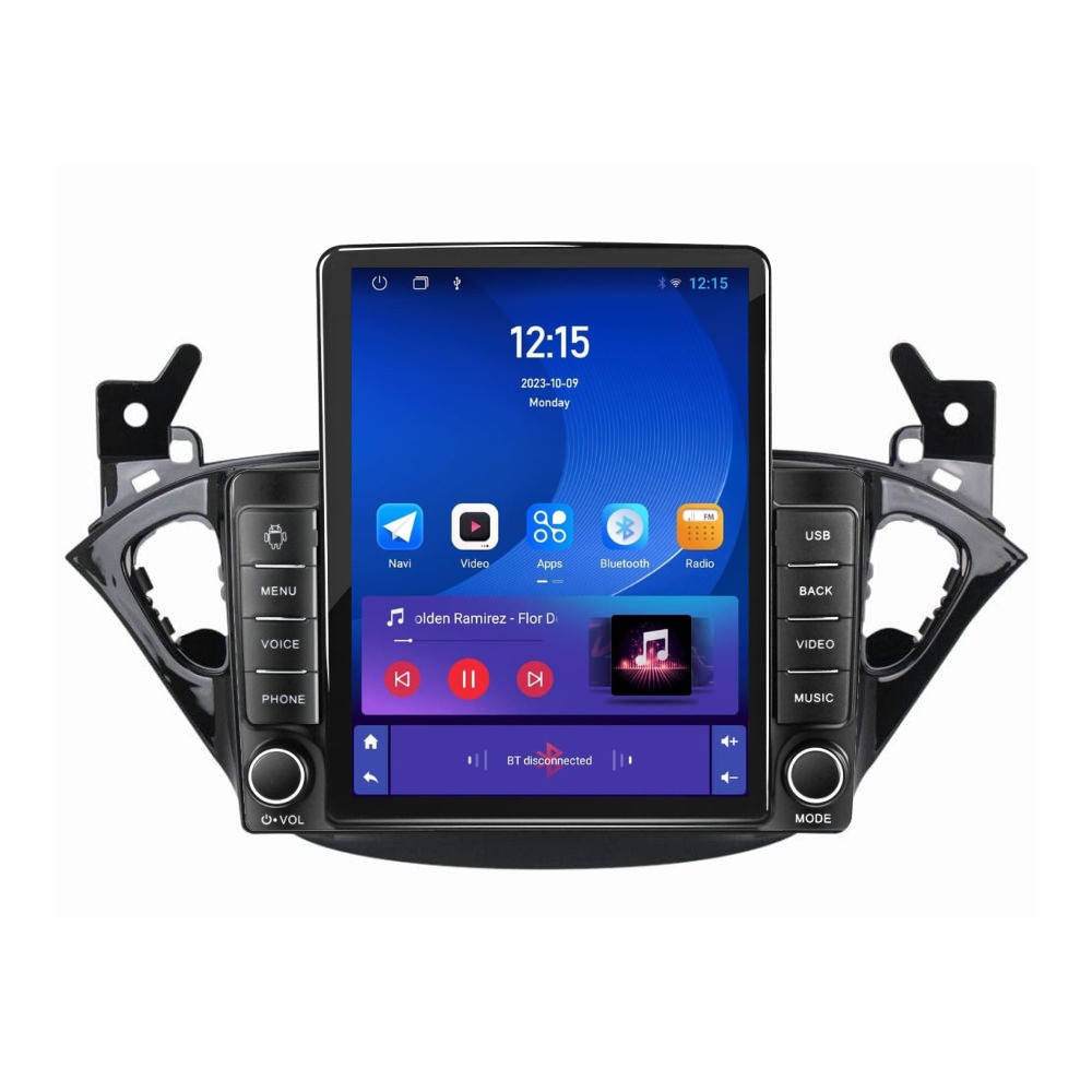 Navigatie dedicata cu Android Opel Adam 2012 - 2016, 1GB RAM, Radio GPS Dual Zone, Touchscreen IPS 9.7" HD tip Tesla, Internet Wi-Fi, Bluetooth, MirrorLink, USB
