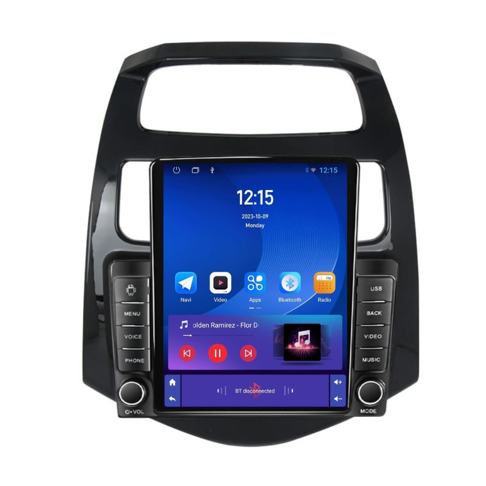 Navigatie dedicata cu Android Chevrolet Spark 2009 - 2015, 1GB RAM, Radio GPS Dual Zone, Touchscreen IPS 9.7" HD tip Tesla, Internet Wi-Fi, Bluetooth, MirrorLink, USB