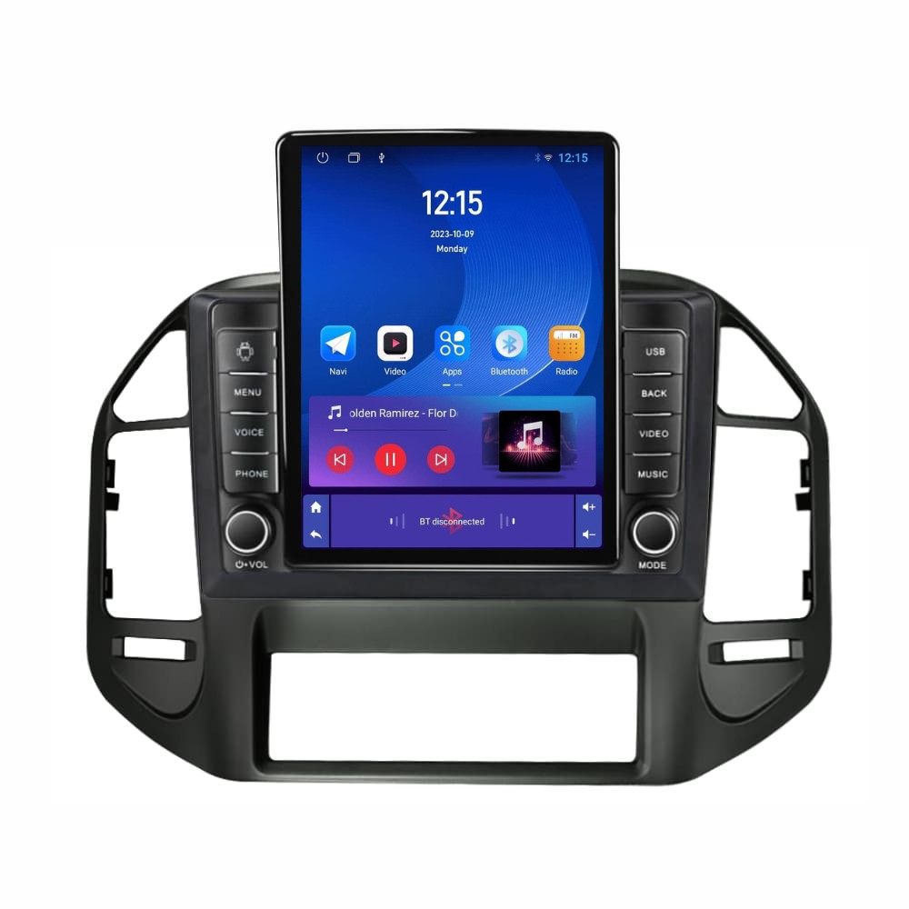 Navigatie dedicata cu Android Mitsubishi Pajero III 2001 - 2006, 1GB RAM, Radio GPS Dual Zone, Touchscreen IPS 9.7" HD tip Tesla, Internet Wi-Fi, Bluetooth, MirrorLink, USB