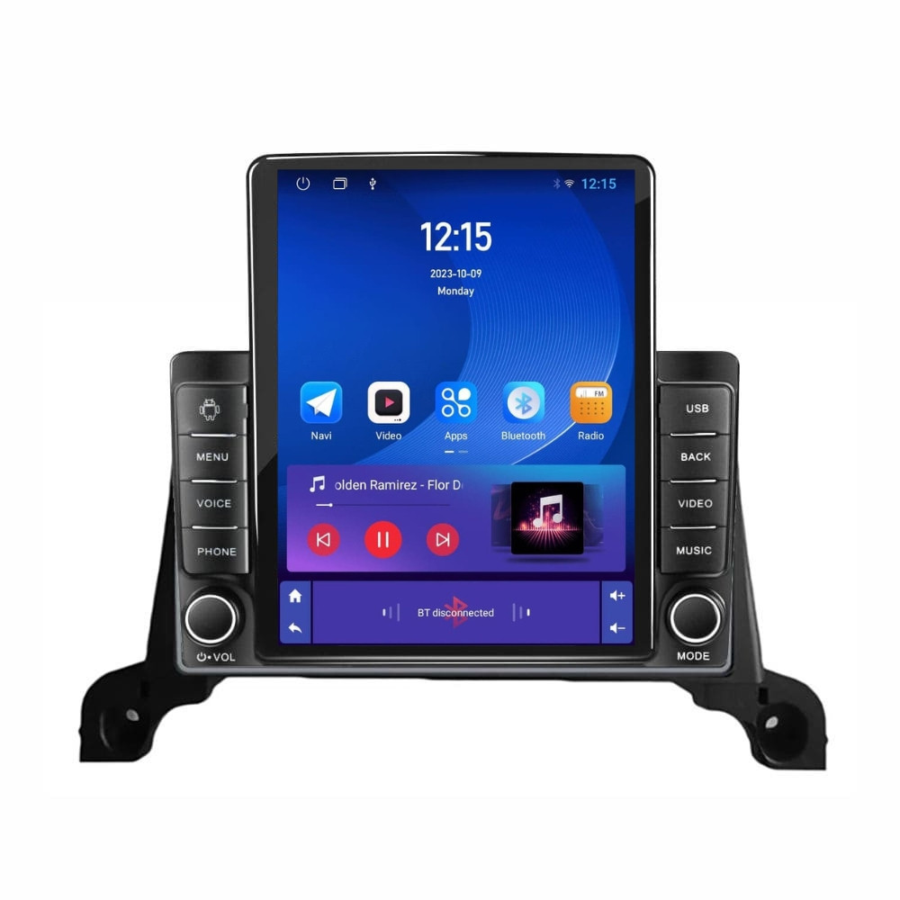Navigatie dedicata cu Android Peugeot 5008 2017 - 2020, 1GB RAM, Radio GPS Dual Zone, Touchscreen IPS 9.7" HD tip Tesla, Internet Wi-Fi, Bluetooth, MirrorLink, USB