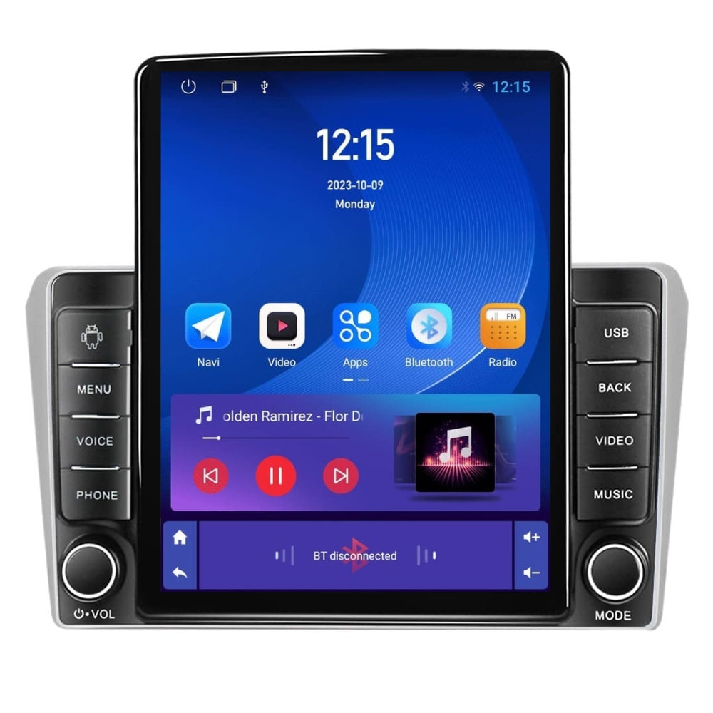 Navigatie dedicata cu Android Toyota Avensis T25 2003 - 2009, 1GB RAM, Radio GPS Dual Zone, Touchscreen IPS 9.7" HD tip Tesla, Internet Wi-Fi, Bluetooth, MirrorLink, USB