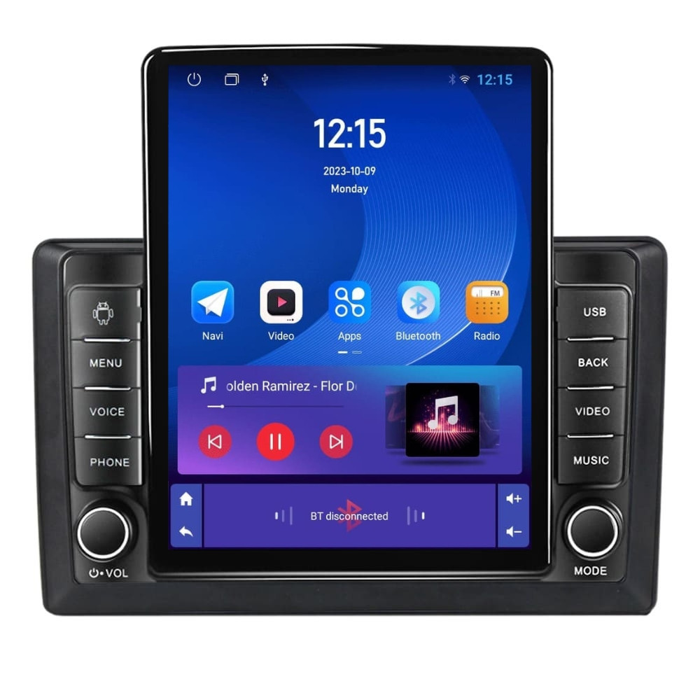 Navigatie dedicata cu Android VW Touran 2003 - 2010, 1GB RAM, Radio GPS Dual Zone, Touchscreen IPS 9.7" HD tip Tesla, Internet Wi-Fi, Bluetooth, MirrorLink, USB