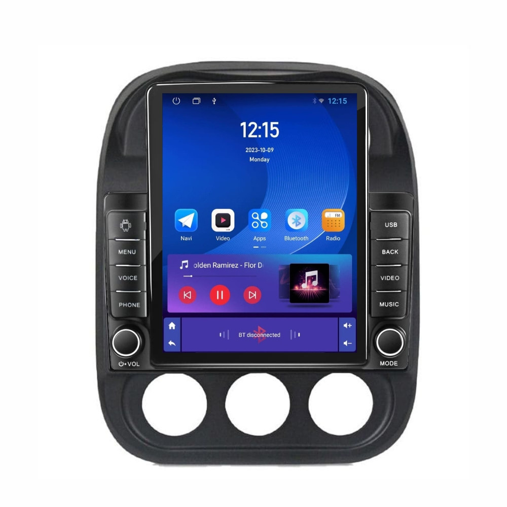Navigatie dedicata cu Android Jeep Patriot I 2011 - 2017, 1GB RAM, Radio GPS Dual Zone, Touchscreen IPS 9.7" HD tip Tesla, Internet Wi-Fi, Bluetooth, MirrorLink, USB
