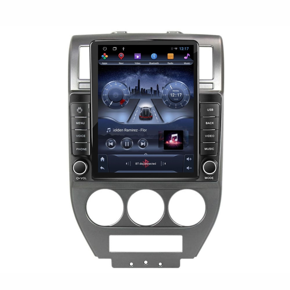 Navigatie dedicata cu Android Jeep Patriot I 2006 - 2010, 2GB RAM, Radio GPS Dual Zone, Touchscreen IPS 9.7" HD tip Tesla, Internet Wi-Fi, Bluetooth, MirrorLink, USB