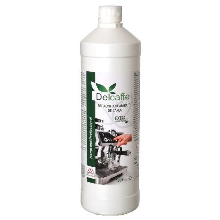 Decalcifiant Pentru Indepartarea Calcarului Delcaffe Extra Power Coffee X8 Pentru 8 Decalcifieri 1000 ml