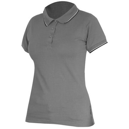 TRICOU BUMBAC POLO DAMA GRI - S LAHTI PRO