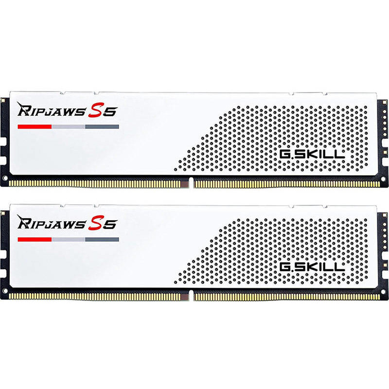 Memorie Ripjaws S5 White 32GB (2x16GB) DDR5 6000MHz CL32 Dual Channel Kit