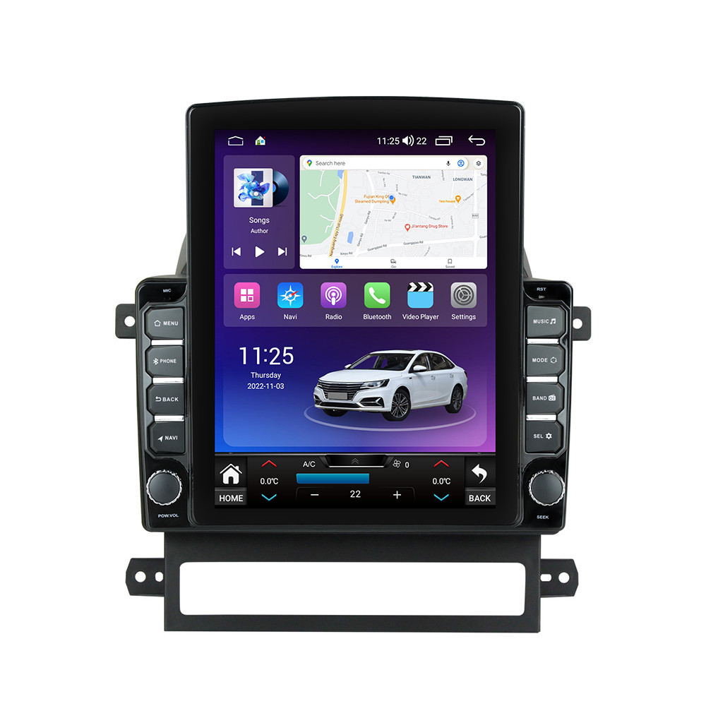Navigatie dedicata cu Android Chevrolet Captiva 2006 - 2011, 4GB RAM, Radio GPS Dual Zone, Touchscreen IPS 9.7" HD tip Tesla, Internet Wi-Fi si slot SIM 4G, Bluetooth, MirrorLink, USB
