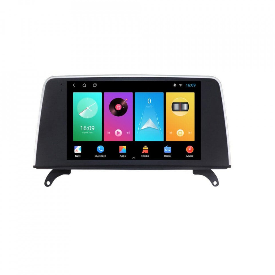 Navigatie dedicata cu Android BMW X6 (E71) 2007 - 2014, 1GB RAM, Radio GPS Dual Zone, Display HD IPS 9" Touchscreen, Internet Wi-Fi, Bluetooth, MirrorLink, USB