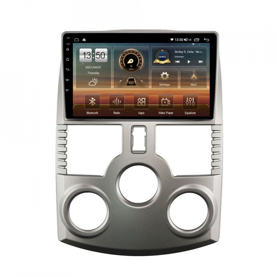 Navigatie dedicata cu Android Daihatsu Terios dupa 2005, 4GB RAM, Radio GPS Dual Zone, Display HD QLED 9" Touchscreen, Internet Wi-Fi si slot SIM 4G, Bluetooth, MirrorLink, USB