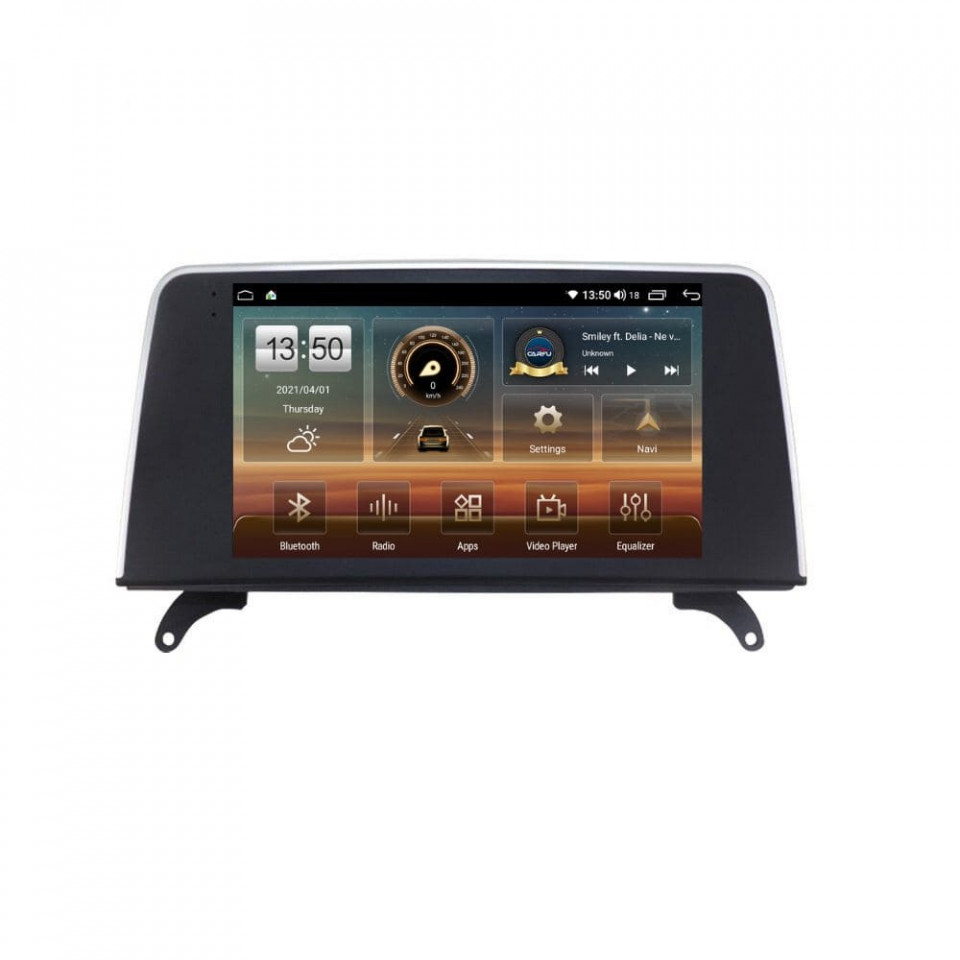 Navigatie dedicata cu Android BMW X5 (E70) 2006 - 2013, 6GB RAM, Radio GPS Dual Zone, Display HD QLED 9" Touchscreen, Internet Wi-Fi si slot SIM 4G, Bluetooth, MirrorLink, USB