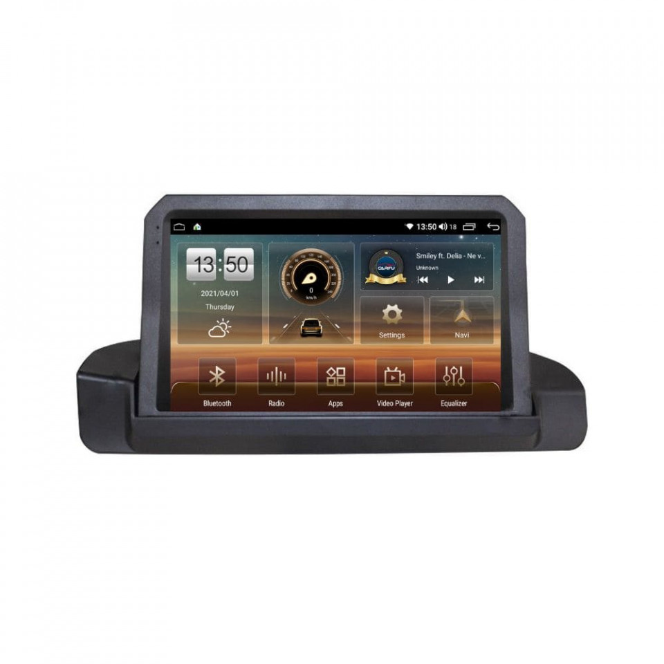 Navigatie dedicata cu Android BMW Seria 3 (E90) 2004 - 2013, 8GB RAM, Radio GPS Dual Zone, Display HD QLED 9'' Touchscreen, Internet Wi-Fi si slot SIM 4G, Bluetooth, MirrorLink, USB