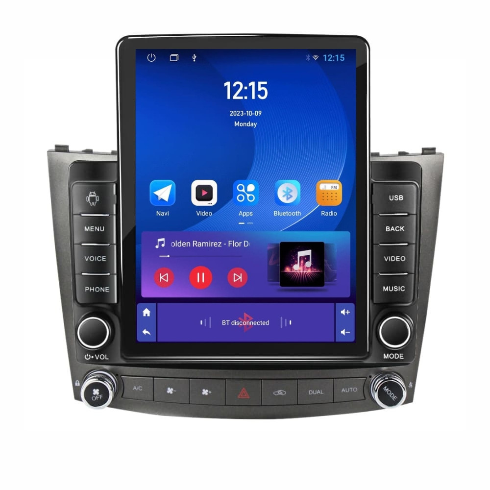 Navigatie dedicata cu Android Lexus IS 2005 - 2013, 1GB RAM, Radio GPS Dual Zone, Touchscreen IPS 9.7" HD tip Tesla, Internet Wi-Fi, Bluetooth, MirrorLink, USB