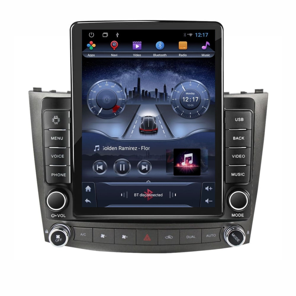 Navigatie dedicata cu Android Lexus IS 2005 - 2013, 2GB RAM, Radio GPS Dual Zone, Touchscreen IPS 9.7" HD tip Tesla, Internet Wi-Fi, Bluetooth, MirrorLink, USB