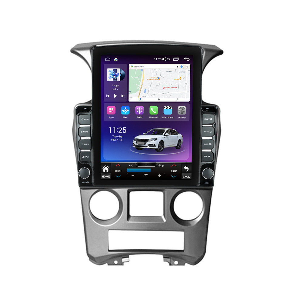 Navigatie dedicata cu Android KIA Carens III 2006 - 2013, clima automata, 4GB RAM, Radio GPS Dual Zone, Touchscreen IPS 9.7" HD tip Tesla, Internet Wi-Fi si slot SIM 4G, Bluetooth, MirrorLink, USB