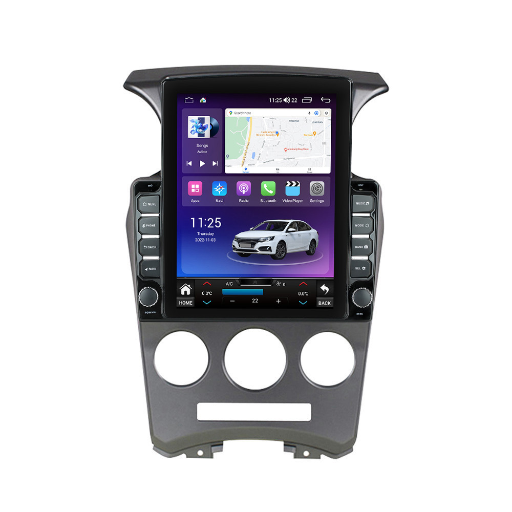 Navigatie dedicata cu Android KIA Carens III 2006 - 2013, clima manuala, 4GB RAM, Radio GPS Dual Zone, Touchscreen IPS 9.7" HD tip Tesla, Internet Wi-Fi si slot SIM 4G, Bluetooth, MirrorLink, USB