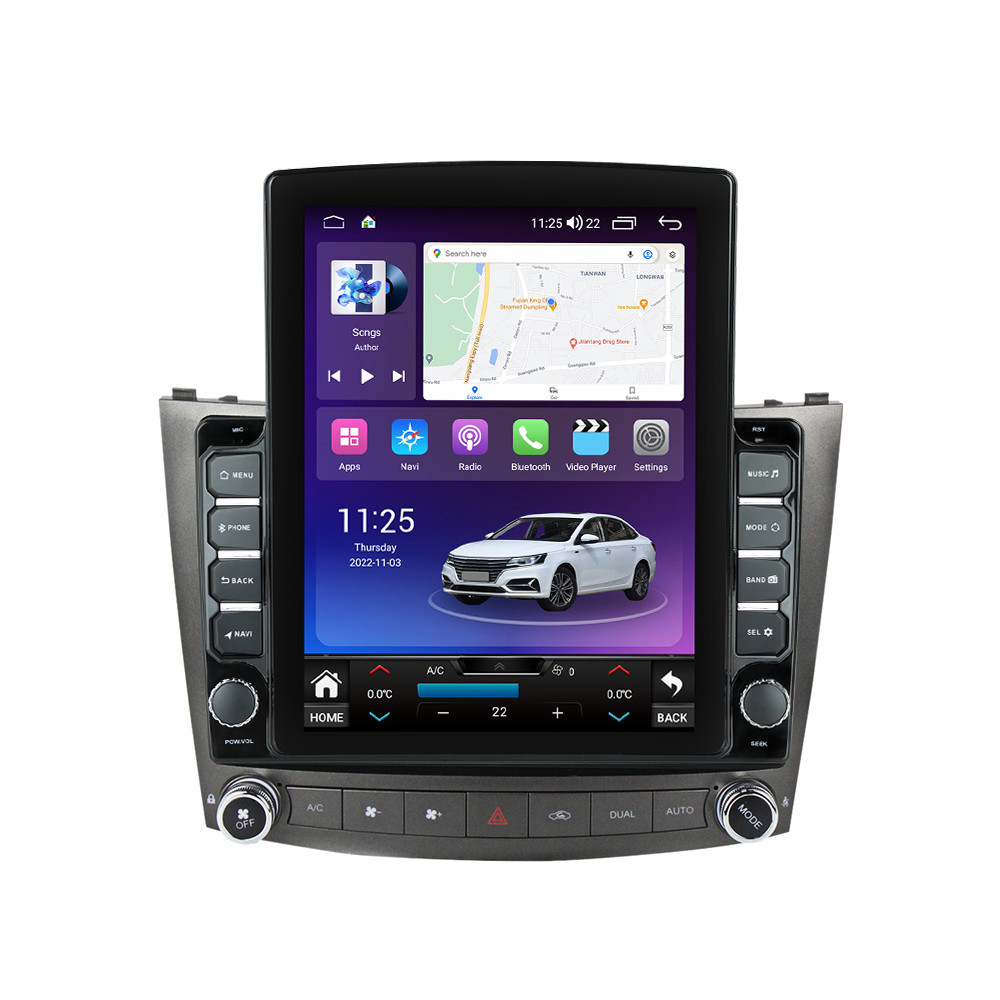 Navigatie dedicata cu Android Lexus IS 2005 - 2013, 4GB RAM, Radio GPS Dual Zone, Touchscreen IPS 9.7" HD tip Tesla, Internet Wi-Fi si slot SIM 4G, Bluetooth, MirrorLink, USB