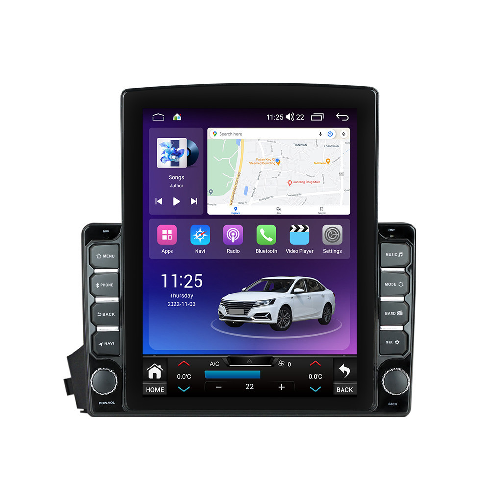 Navigatie dedicata cu Android Ssangyong Actyon 2005 - 2012, 4GB RAM, Radio GPS Dual Zone, Touchscreen IPS 9.7" HD tip Tesla, Internet Wi-Fi si slot SIM 4G, Bluetooth, MirrorLink, USB