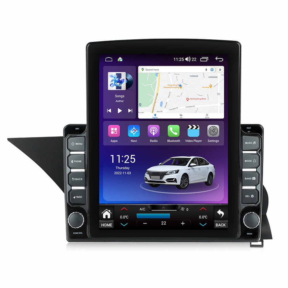 Navigatie dedicata cu Android Mercedes GLK X204 2012 - 2015, 4GB RAM, Radio GPS Dual Zone, Touchscreen IPS 9.7" HD tip Tesla, Internet Wi-Fi si slot SIM 4G, Bluetooth, MirrorLink, USB