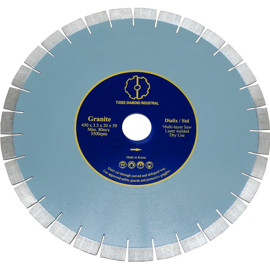 Disc Diamantat Debitare Granit Dialix  Standard 400x50x12mm