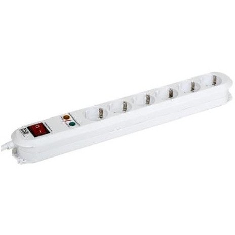 Prelungitor Prelungitor Bachmann Smart 6 prize Schuko, 1.5 metri, alb
