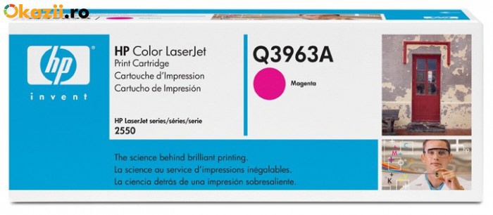 Cartus compatibil: HP Color LaserJet 2550, 2820, 2840 - Magenta