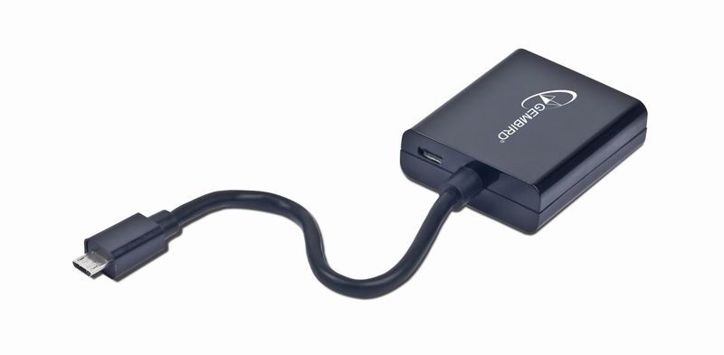 Cablu ADAPTOR; micro-USB M la HDMI M; A-MHL01