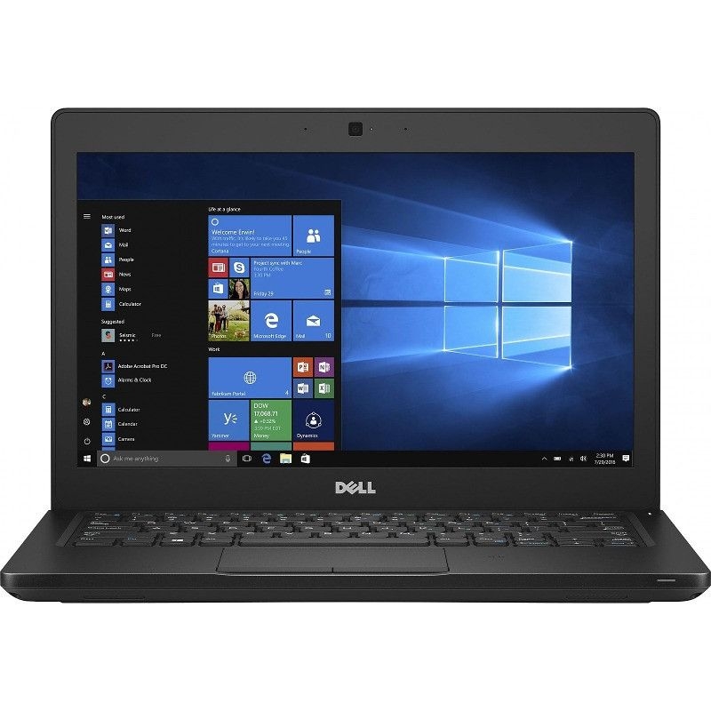 Laptop DELL, LATITUDE 5280,  Intel Core i5-7300U, 2.60 GHz, HDD: 256 GB, RAM: 8 GB, video: Intel HD Graphics 620
