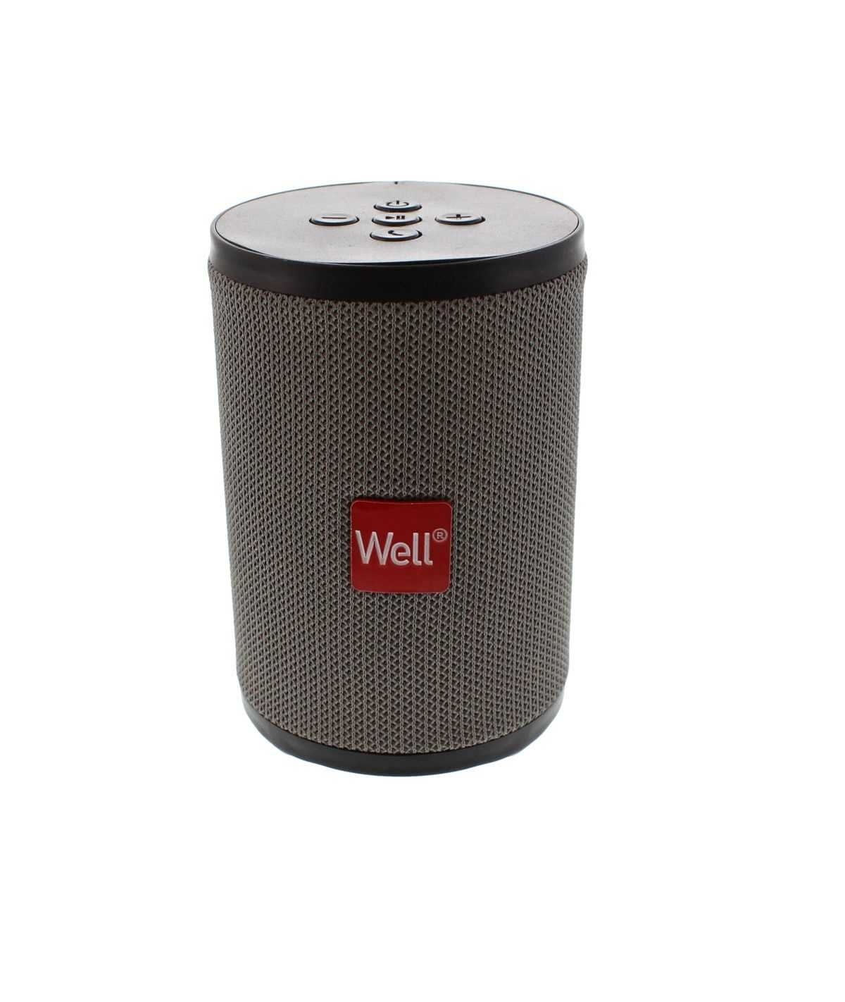 Boxa portabila Well Peal, Bluetooth, 5W, gri