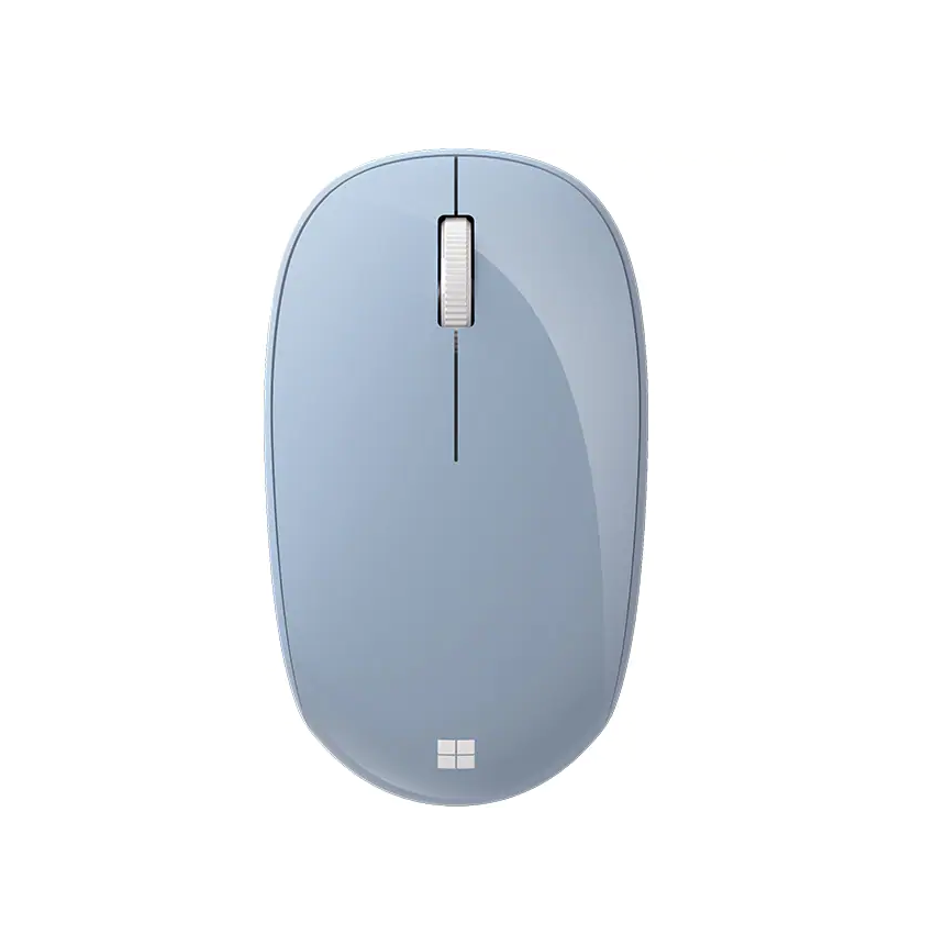 Mouse Microsoft M187, Wireless, USB, Albastru
