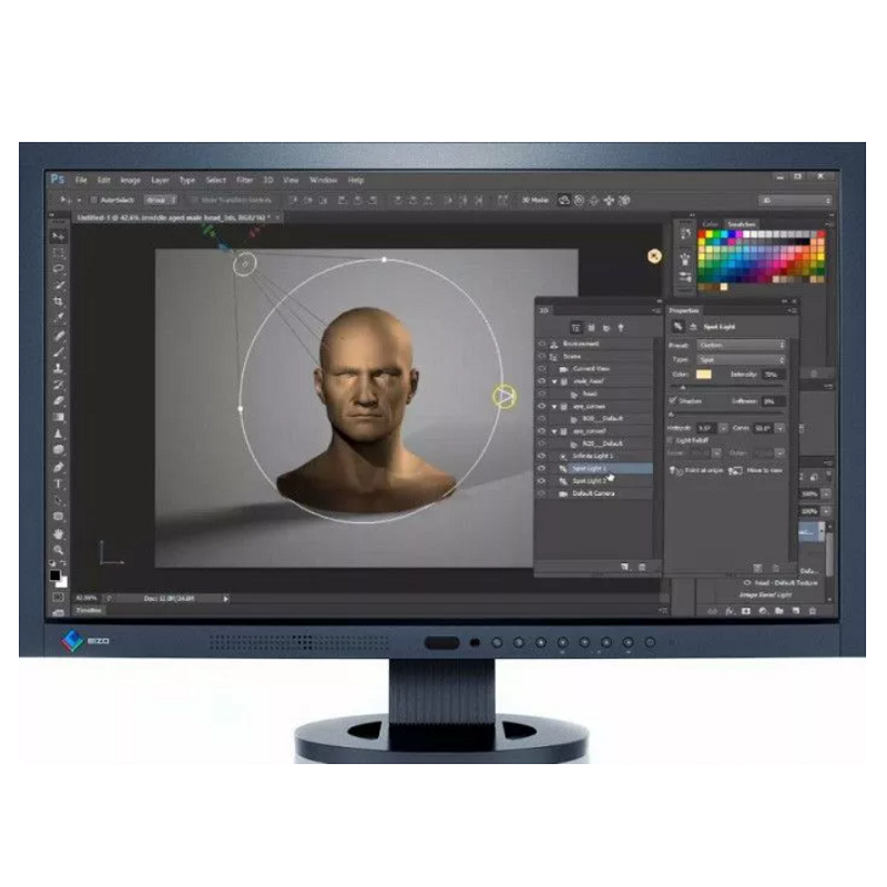 Monitor EIZO, model EV2333, 23', WIDE, Second Hand