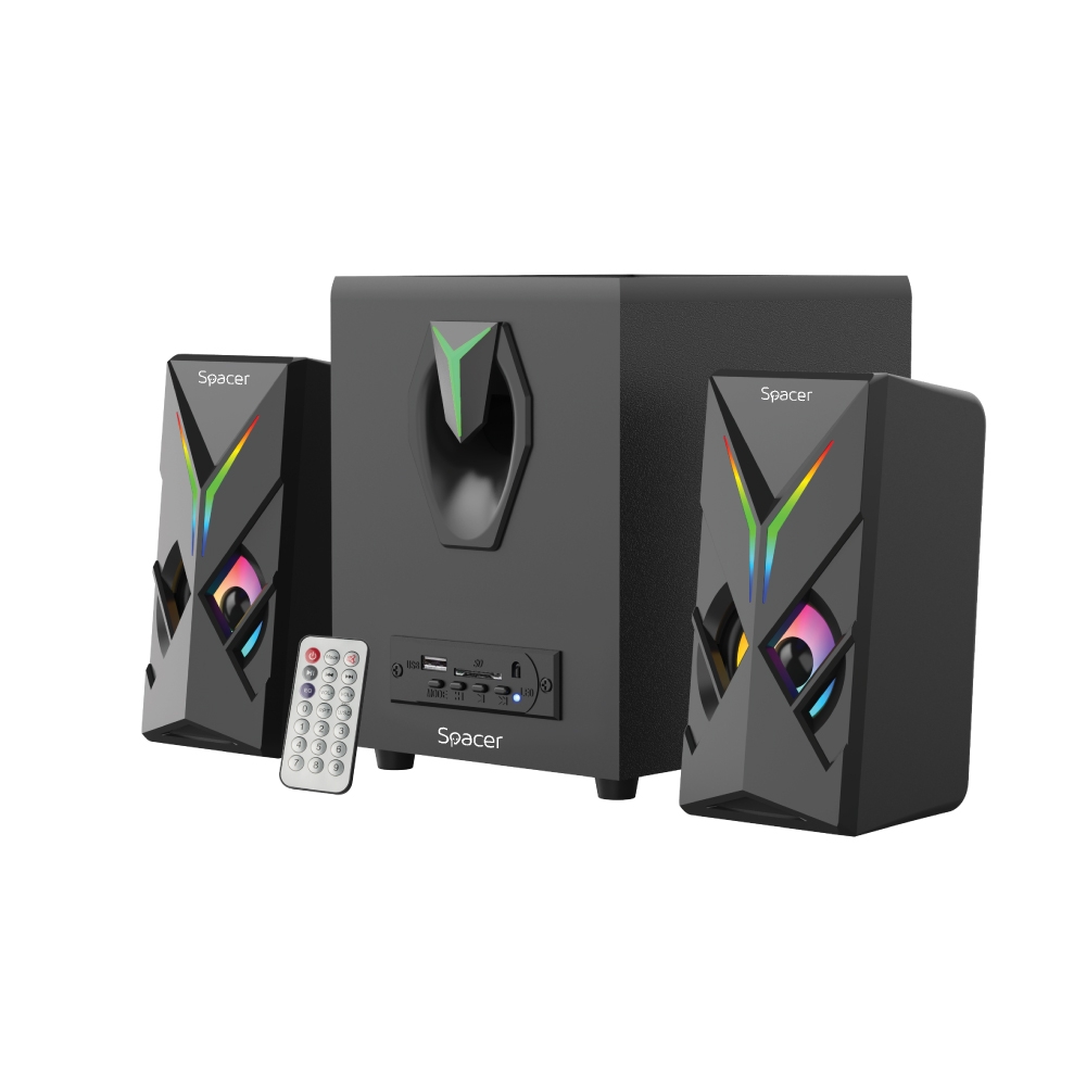 BOXE SPACER Gaming 2.1 - SPGS-HURRICANE-BT