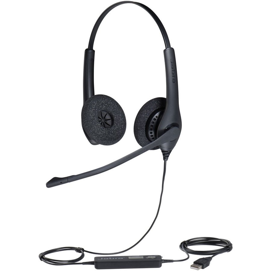 Casti cu Fir Bizz 1500 Duo Microfon USB Black