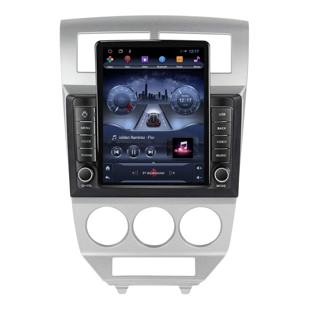 Navigatie dedicata cu Android Dodge Caliber 2006 - 2010, 2GB RAM, Radio GPS Dual Zone, Touchscreen IPS 9.7" HD tip Tesla, Internet Wi-Fi, Bluetooth, MirrorLink, USB