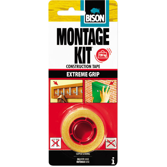 Bandă dublu adezivă Montagekit Tape 1,5mx19mm