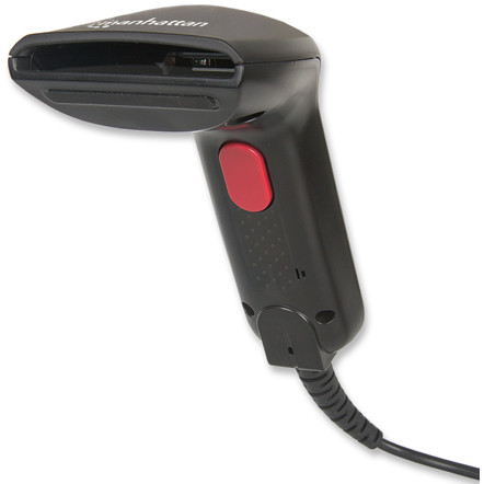 Scanner cod bare Manhattan Contact 178488,  CCD, USB, 60 mm, Scan Depth, Enterprise Box 178488, negru