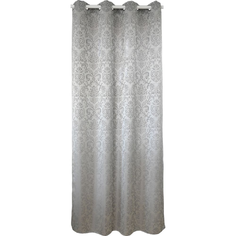 Draperie gri, 140 x 245 cm, 50% poliester 50% bumbac