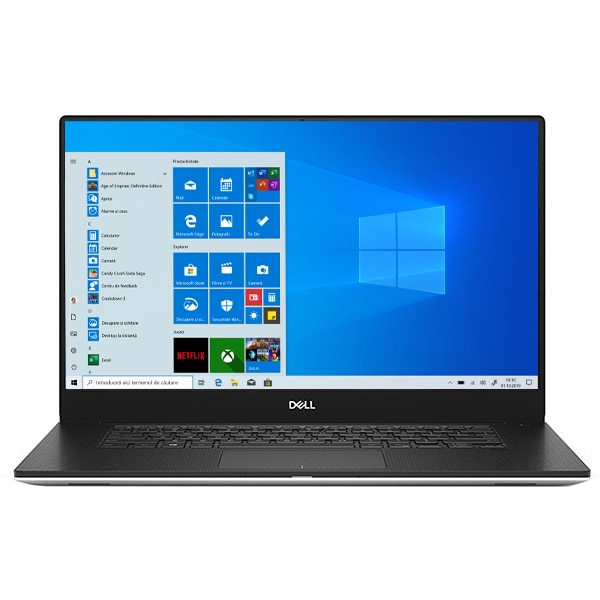 Laptop DELL, XPS 15 7590, Intel Core i9-9980HK, 2.40 GHz, HDD: 256 GB, RAM: 32 GB, video: nVIDIA  GeForce GTX 1650 , webcam, LCD (UHD), 3840 x 2160