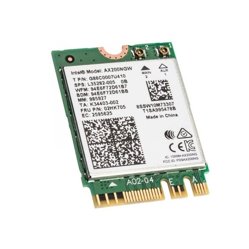 INTEL WI-FI 6 AX200 M.2 vPro, WLAN LAPTOP ADAPTER