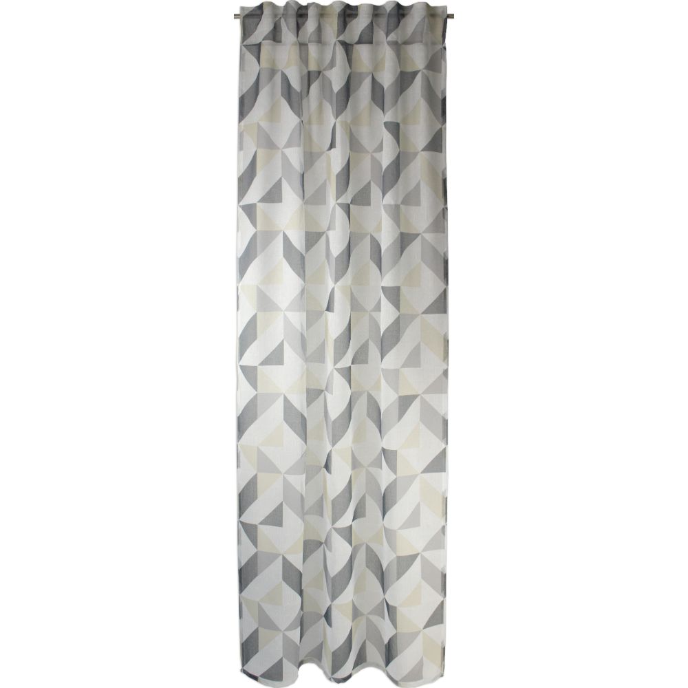Perdea voal 234 90, gri, 140 x 245 cm