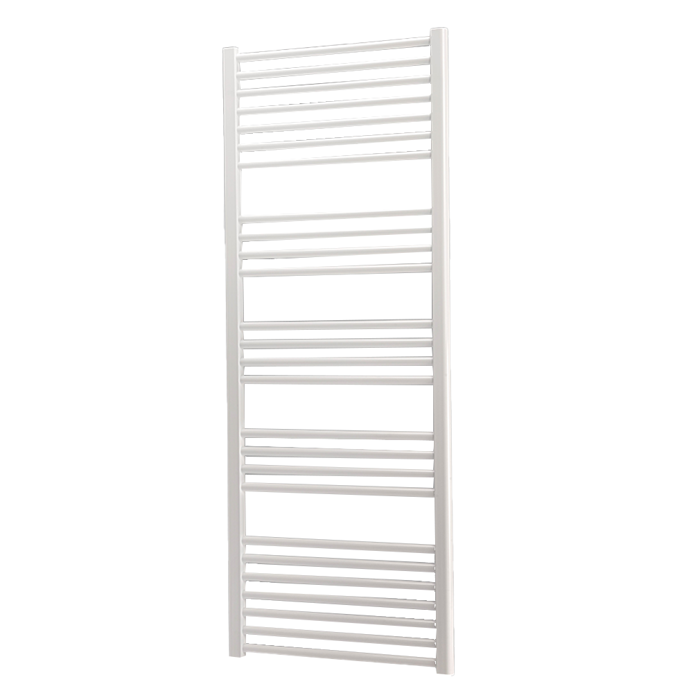 Calorifer baie Purmo Banga, portprosop, otel, alb, 500 x 862 mm, accesorii incluse