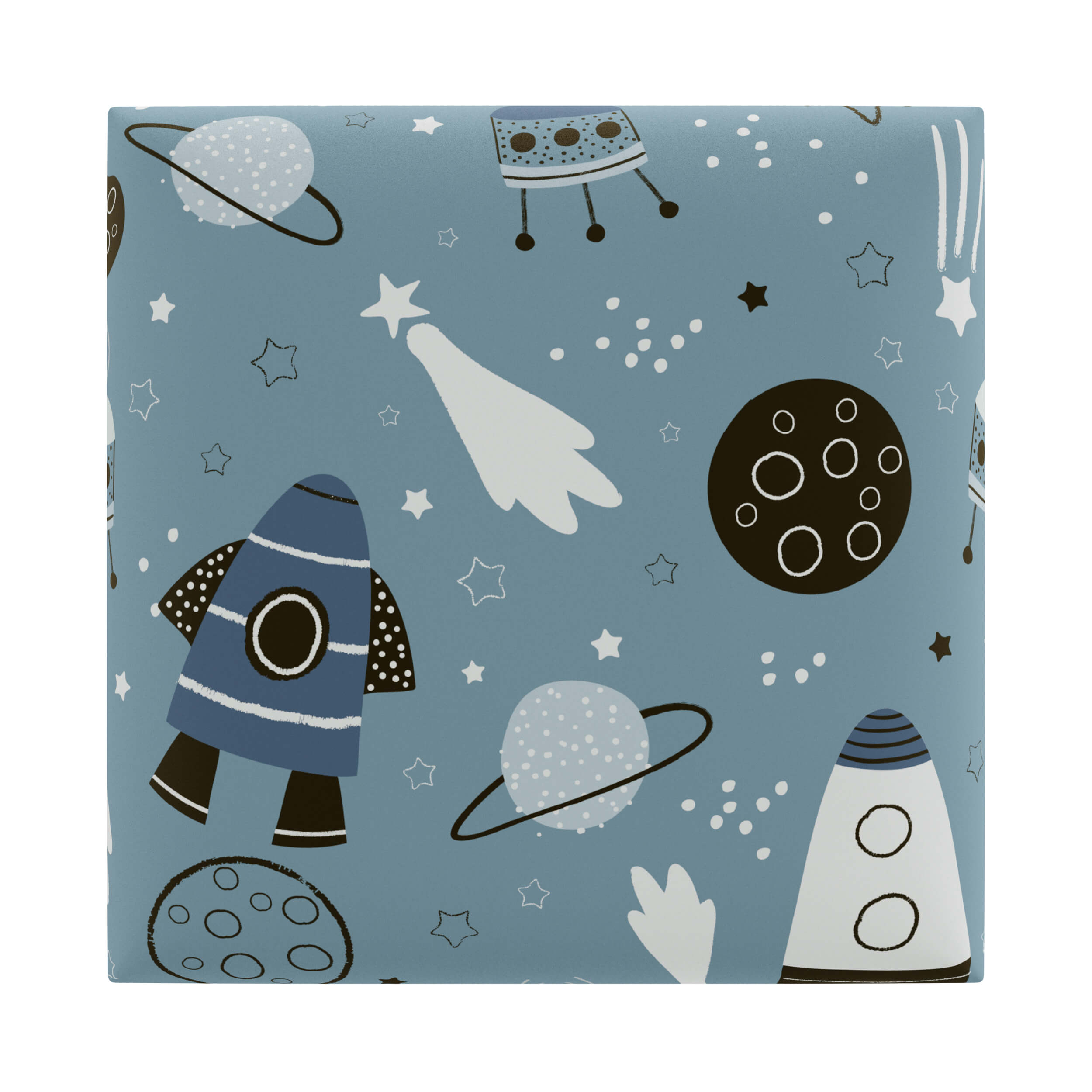 Panou decorativ tapitat, Kids Cosmo, patrat, 300 x 300 x 37 mm