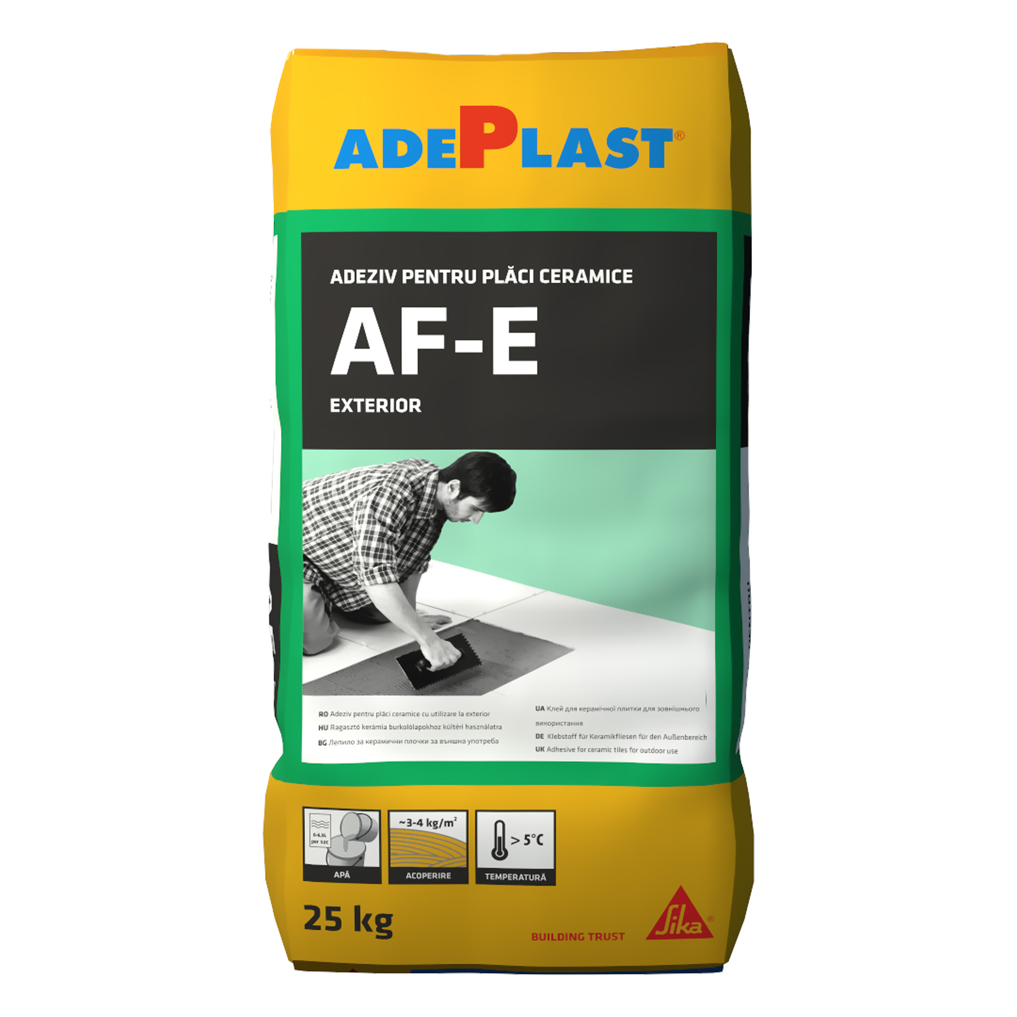 Adeziv Adeplast AF-E, placari ceramice, 25 kg