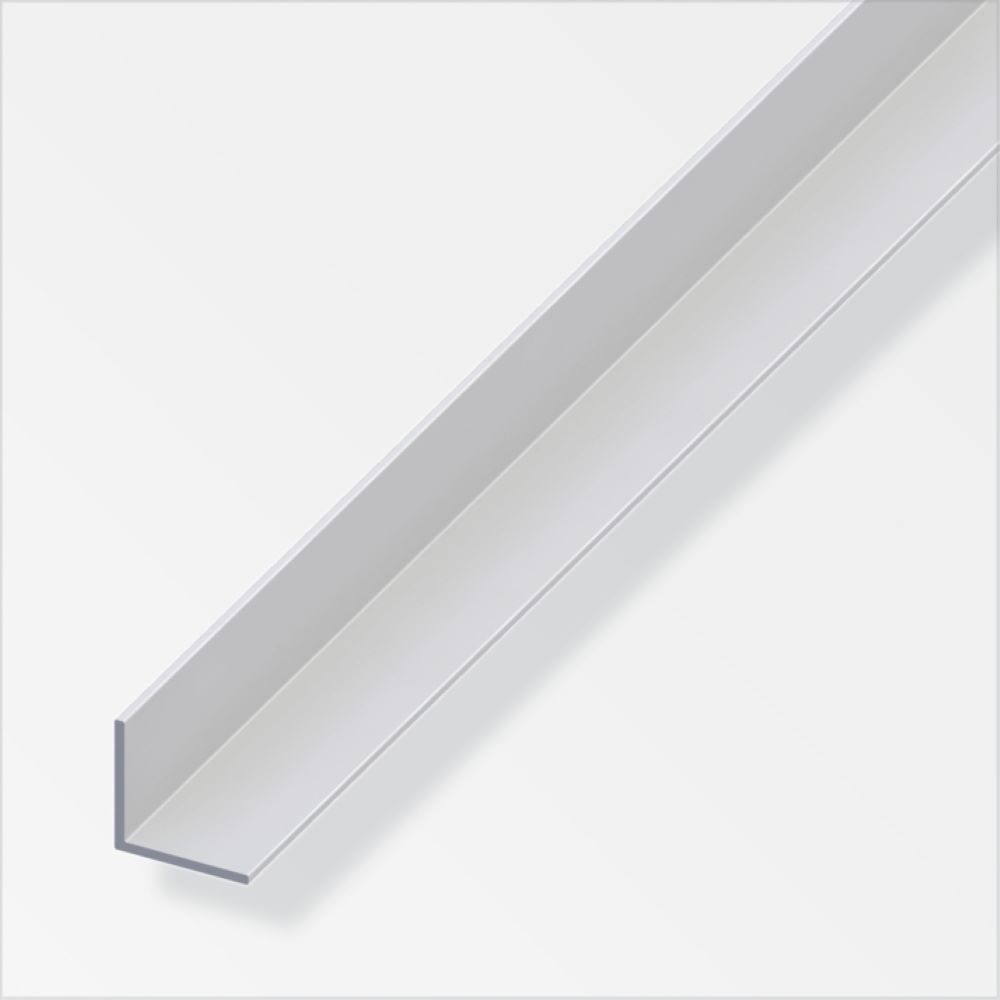 Cornier laturi egale aluminiu eloxat, 20 x 20 x 1.5 mm, L 2 m