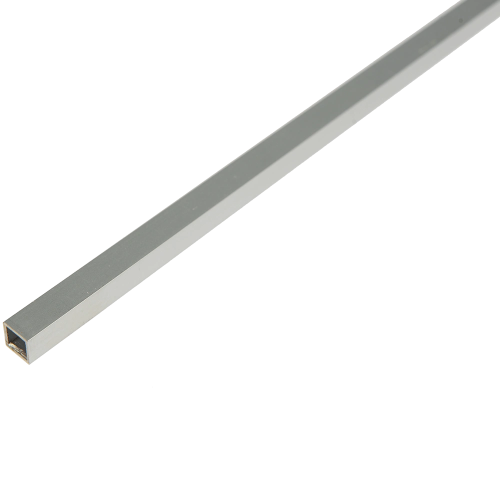 Teava patrata aluminiu 19.5 x 19.5 x 1.5 mm, L 1 m