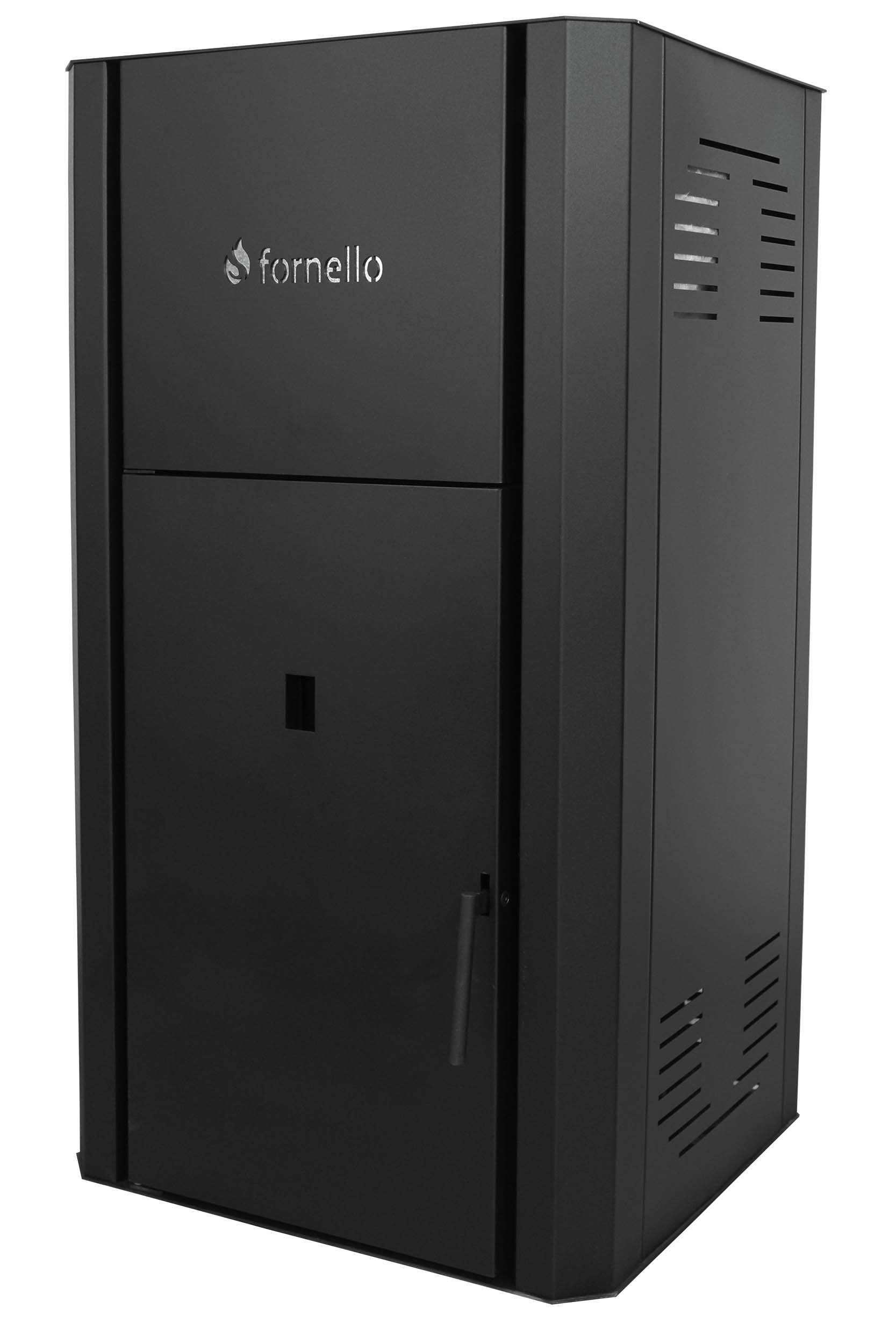Pachet control de la distanta Centrala pe peleti Fornello Primo Pellet Black 30 kw pompa vas expansiune supapa buncar peleti 30 kg automatizare pana la 200 mp si termostat Wi-Fi Salus IT 800