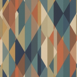Tapet superlavabil  Rasch  model geometric multicolor  cod 477436