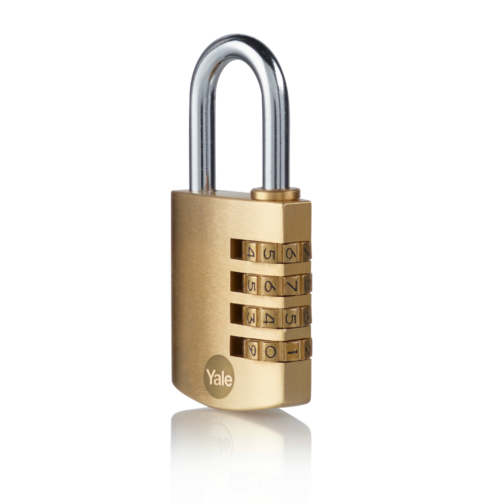 Lacat din alama Yale Standard Protection, 40 mm, cu cifru