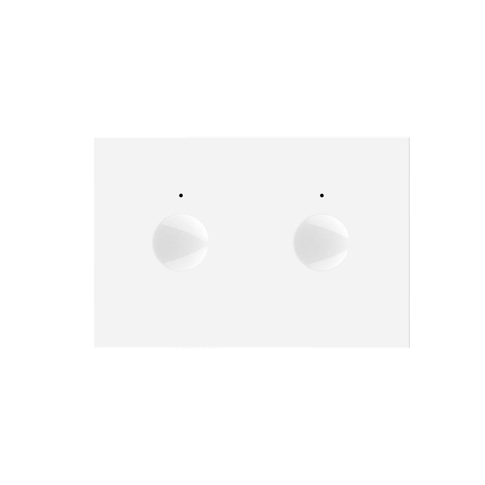 Modul intrerupator dublu cu touch Livolo standard Italian, Serie noua